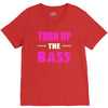 turn up the bass V-Neck Tee