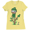 organic pirate Ladies Fitted T-Shirt