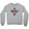 jet chemtrails red &amp; grey logo Crewneck Sweatshirt
