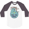 feel the music 3/4 Sleeve Shirt