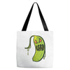 pickle monster Tote Bags