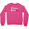 pizza and beer '16 Crewneck Sweatshirt