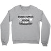 I Love Someone with Brain Tumor to The Moon and Back to Infinity and B Crewneck Sweatshirt