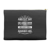 And 8th Day God Look Down So God Made A Aquarius Girl Accessory Pouches