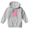 t-rex vintage american flag Youth Hoodie