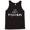 we got the power 5 Tank Top