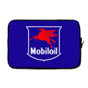 mobil oil vintage logo Laptop sleeve