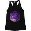 d20 galaxy Racerback Tank