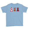 Three Cute But Angry Unicorn Youth Tee