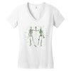 know your bones Women's V-Neck T-Shirt