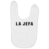 la jefa black Baby Bibs