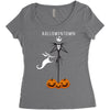 Nightmare Before Halloweentown Women's Triblend Scoop T-shirt