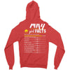 May Girl Facts Taurus Zipper Hoodie