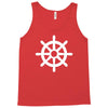steering wheel sail boat funny Tank Top