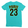 Paris 23 Ladies Fitted T-Shirt