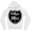 vintage Zipper Hoodie