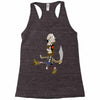 pirate ninja zombie w i p Racerback Tank
