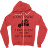 motorbike i don't snore biker's biker Zipper Hoodie