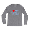 i heart my creepy uncle Long Sleeve Shirts