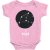Virgo Zodiac Sign Minimal Design Baby Bodysuit