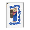 sloth loves chunk iPad Mini 4