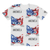 4th of July All Over Women's T-shirt