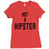 not a hipster Ladies Fitted T-Shirt