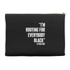 rooting for everybody t shirt. Accessory Pouches