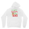 pizza christmas humor Unisex Hoodie