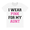 i wear pink for my aunt breast cancer All Over Women's T-shirt