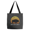 roam sweet roam slouchy Tote Bags