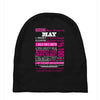 quens are born in may Baby Beanies