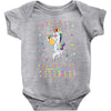 Unicorns are born in December Baby Onesie