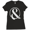 of mice and men ampersanarchy2 Ladies Fitted T-Shirt