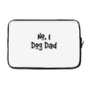 number one dog dad Laptop sleeve