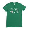 be rational get real nerdy geek pi nerd Ladies Fitted T-Shirt