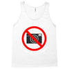 no photos please Tank Top