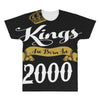 kings are born in 2000 All Over Men's T-shirt