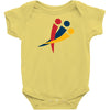 red blu yellow Baby Bodysuit