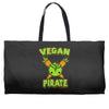 vegan pirate Weekender Totes
