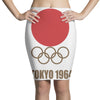 retro tokyo 1964 olympic games Pencil Skirts