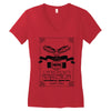 vintage 1970 a star was born aged perfection Women's V-Neck T-Shirt