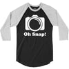oh snap camera 3/4 Sleeve Shirt