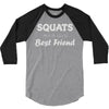 squats joke 3/4 Sleeve Shirt