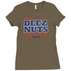 vote deez nuts Ladies Fitted T-Shirt