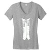 disheveled tuxedo Women's V-Neck T-Shirt