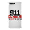 911 dispatcher heroes black logo iPhone 7 Plus Case
