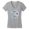 dragon racing Women's V-Neck T-Shirt