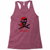 personalized pirate Racerback Tank