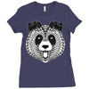 panda Ladies Fitted T-Shirt